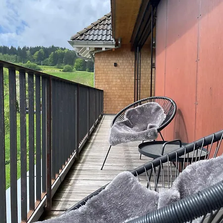 아파트 Urlaub Mit Ausblick 본도르프임슈바르츠발트